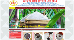 Desktop Screenshot of kimlinhphat.com